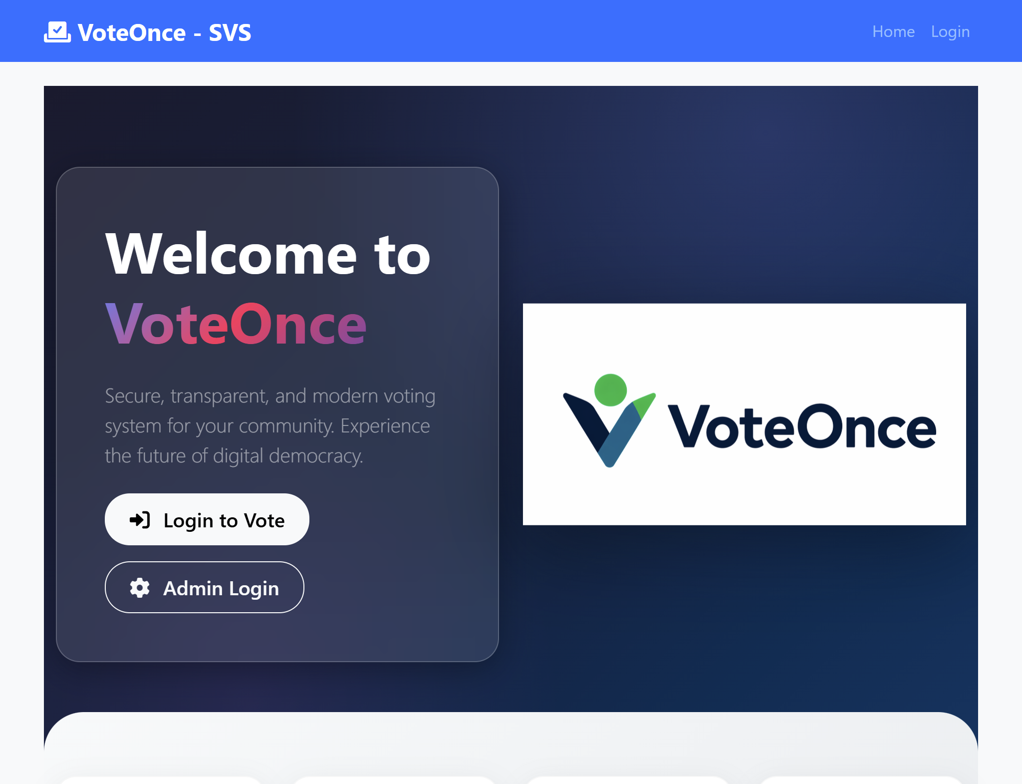 Election setup